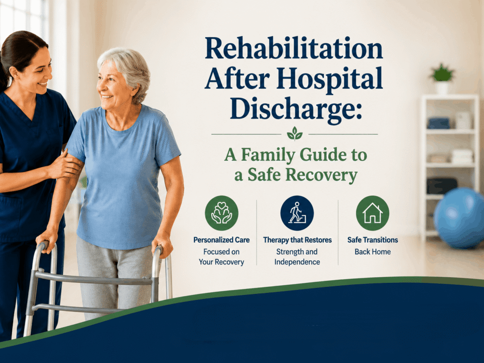 Rehabilitation After Hospital Discharge A Family Guide to a Safe Recovery