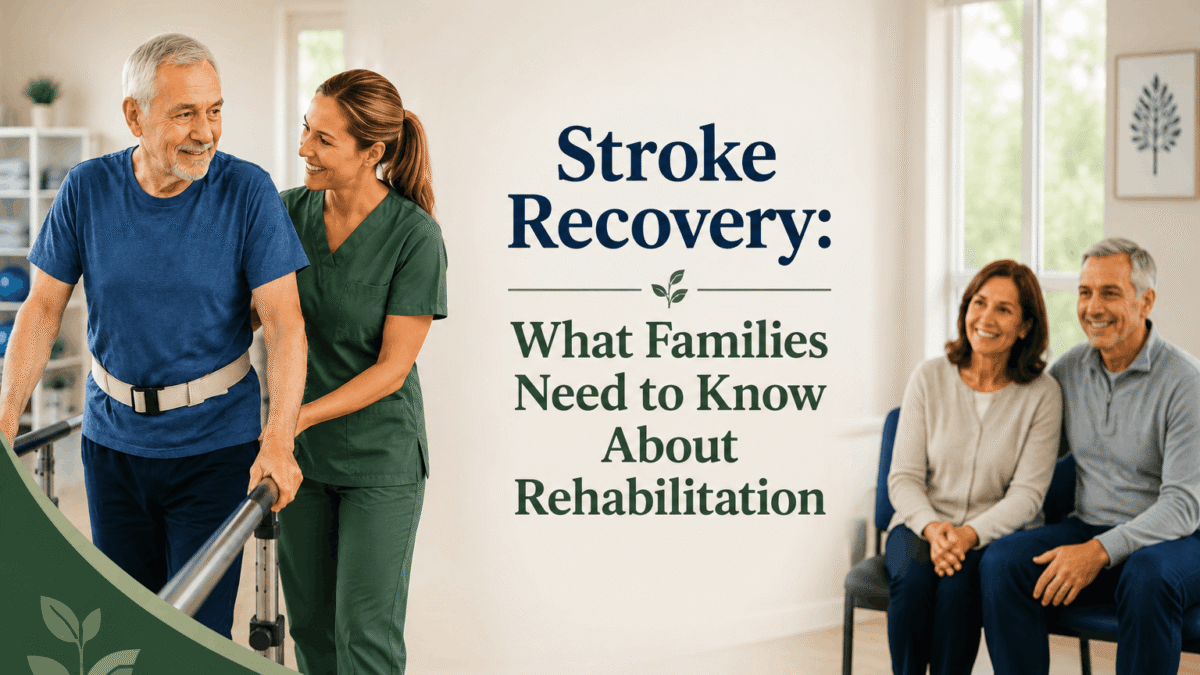 Stroke Recovery What Families Need to Know About Rehabilitation